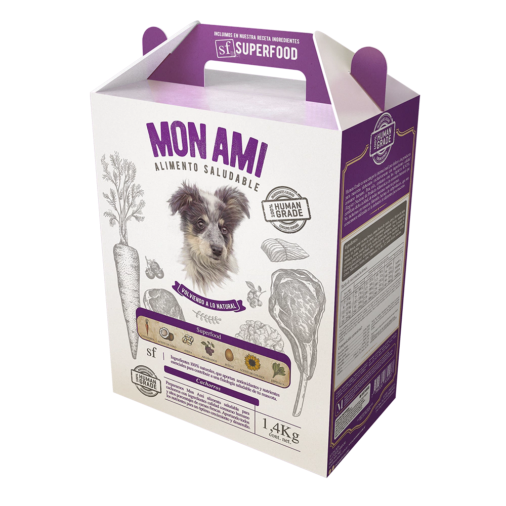 Mon Ami Human Grade Cachorros 1.4 KG
