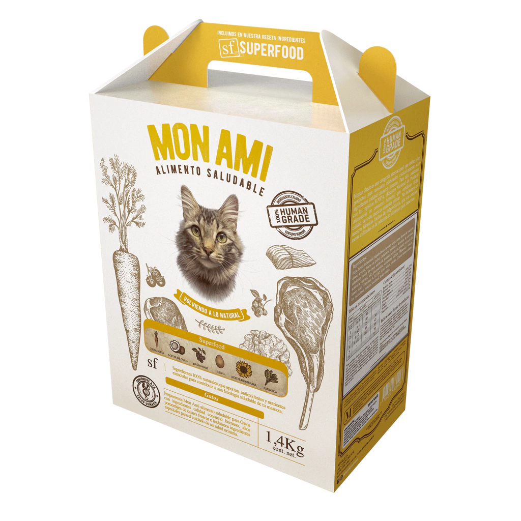 Mon Ami Human Grade Gato 1.4 KG