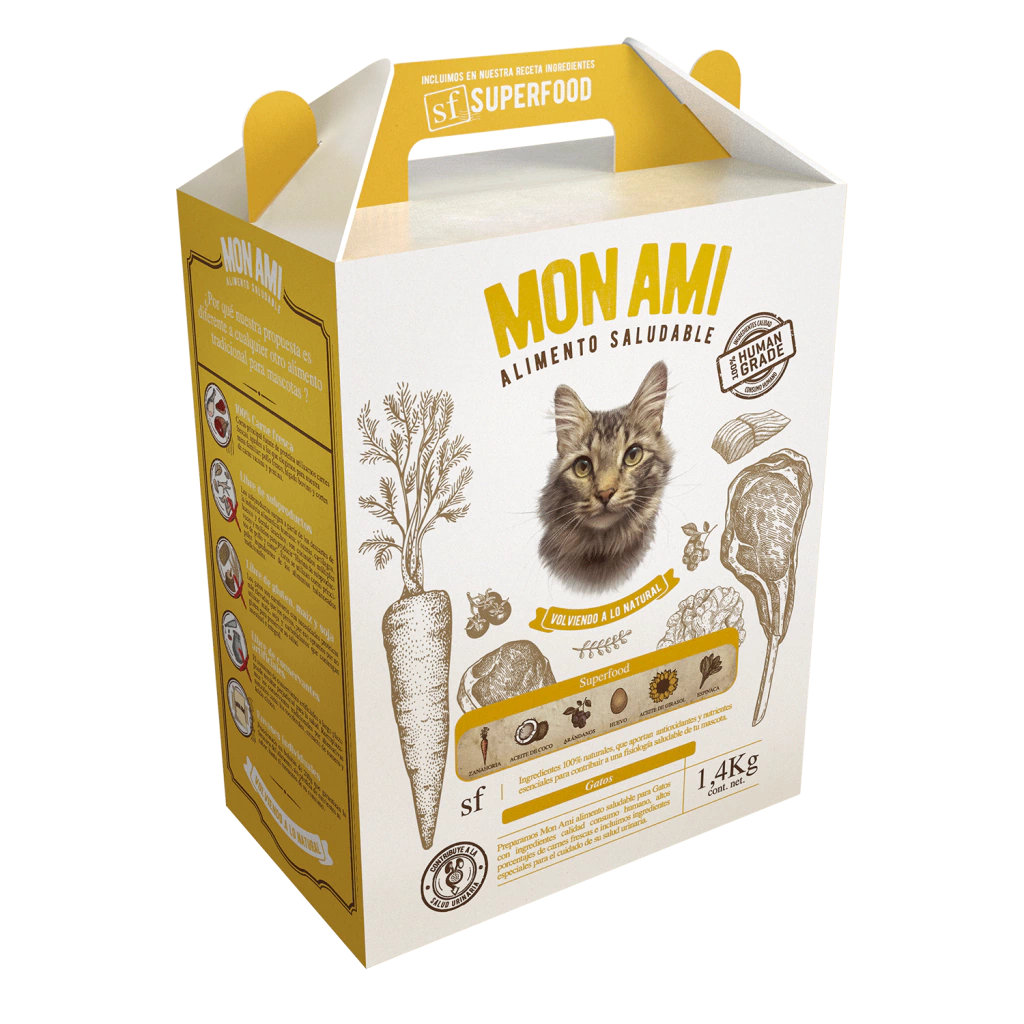 Mon Ami Human Grade Gato 1.4 KG