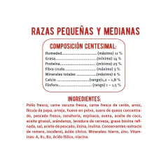 Mon Ami Human Grade Razas Pequeñas y Medianas 6 KG